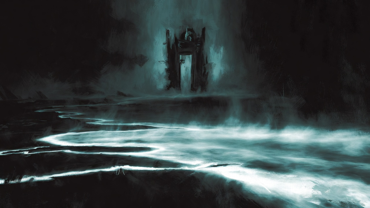 Dark water at the threshold